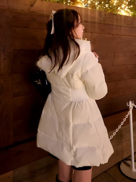 「dazzlin（ダズリン）のアイテム」を使った、marinさん（レディース・164cm）の冬コーディネート