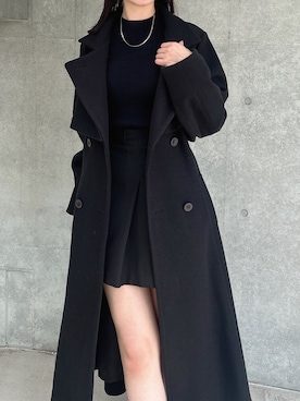 「dazzlin（ダズリン）のアイテム」を使った、marinさん（レディース・164cm）の冬コーディネート