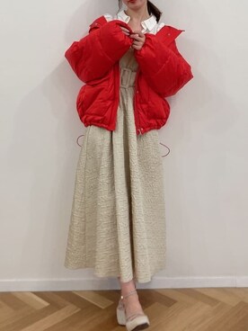 「ダズリン」｜「アイテム（ブルゾン）」を使った、marinさん（レディース・164cm）の秋コーディネート