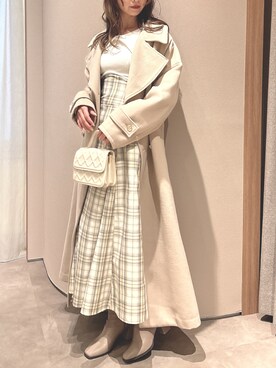 「dazzlinコーデ」｜「アイテム（ジャケット/アウター）」を使った、marinさん（レディース・164cm）の冬コーディネート