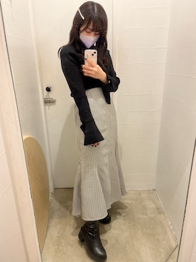 Aiさん（レディース・156cm）の冬コーディネート