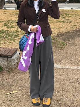 「KEEN（キーン）のアイテム」を使った、hakushakuさん（レディース・169cm）の春コーディネート