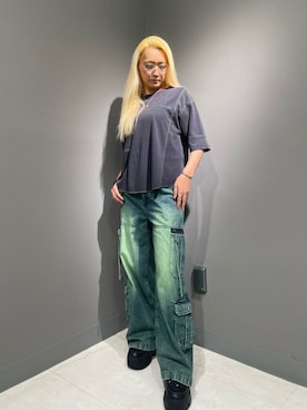 「ラフスタイル」｜RAMUさん（レディース・164cm）の夏コーディネート