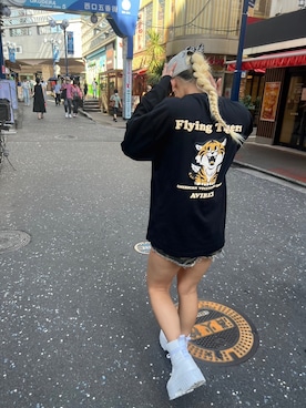 「FLYING TIGERS」｜RAMUさん（レディース・164cm）の夏コーディネート