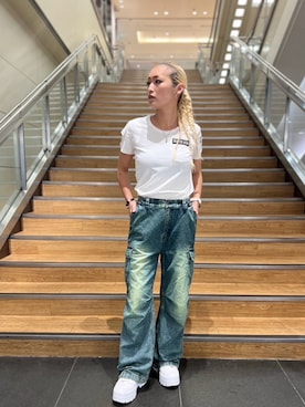 「オススメコーデ」｜RAMUさん（レディース・164cm）の夏コーディネート