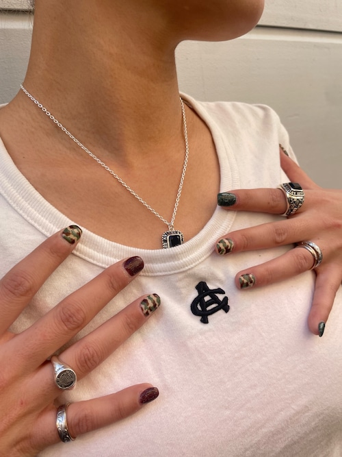 AVIREX by J.H.M CO.,LTD.》STERLING SILVER COLLEGE NECKLACE WITH