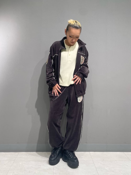 セール】VELOUR PANTS 'A.C.D' / ベロア パンツ / AVIREX