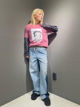 RAMUさん（レディース・164cm）の冬コーディネート