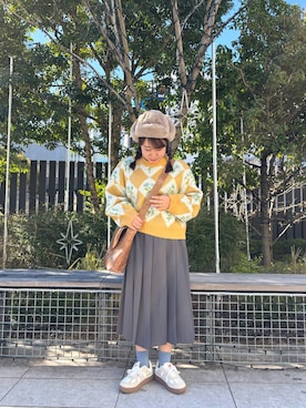 motokoさん(レディース・153cm)の冬コーディネート