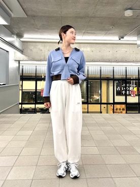 「アイテム（アクセサリー）」を使った、makoさん（レディース・175cm）の夏コーディネート