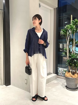 makoさん（レディース・175cm）の夏コーディネート