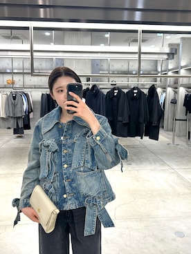 「GANNI（ガニー）のアイテム」を使った、makoさん（レディース・175cm）の春コーディネート