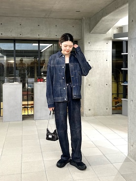 makoさん（レディース・175cm）の冬コーディネート