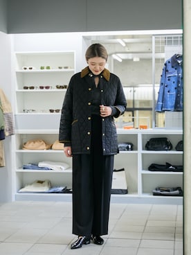 「アイテム（リング）」を使った、makoさん（レディース・175cm）の秋コーディネート