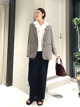 makoさん(レディース・175cm)の夏コーディネート