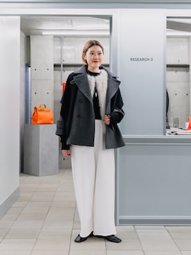 「アイテム（その他シューズ）」を使った、makoさん（レディース・175cm）の冬コーディネート