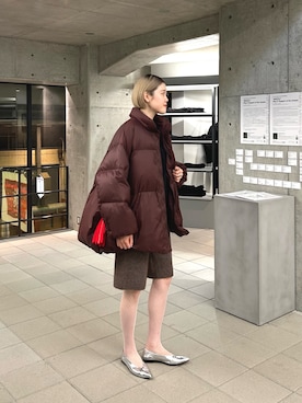 「アイテム（その他アウター）」を使った、makoさん（レディース・175cm）の秋コーディネート