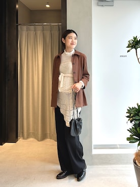 makoさん(レディース・175cm)の秋コーディネート
