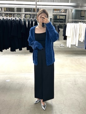 「アイテム（スカート）」を使った、makoさん（レディース・175cm）の秋コーディネート