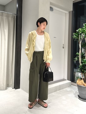 makoさん（レディース・175cm）の夏コーディネート