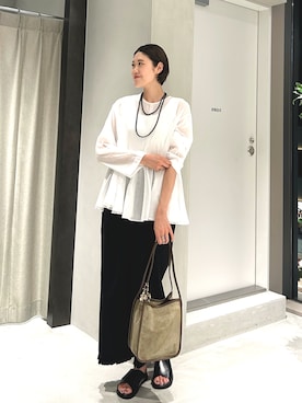makoさん（レディース・175cm）の夏コーディネート