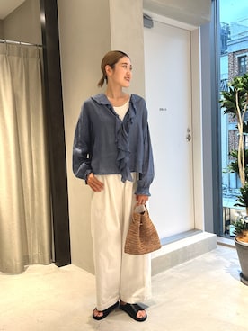 makoさん（レディース・175cm）の夏コーディネート