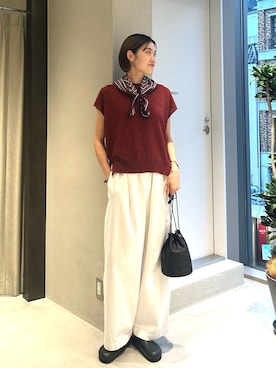 makoさん（レディース・175cm）の夏コーディネート