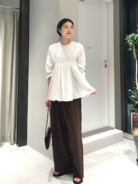 makoさん（レディース・175cm）の夏コーディネート