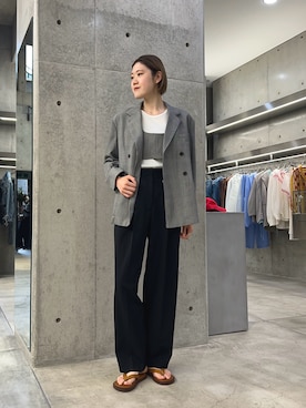 makoさん（レディース・175cm）の春コーディネート