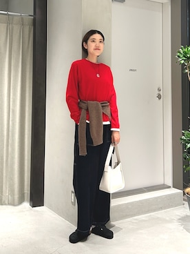 「URBAN RESEARCH DOORS（アーバンリサーチドアーズ）のアイテム（ファッション雑貨）」を使った、makoさん（レディース・175cm）の秋コーディネート