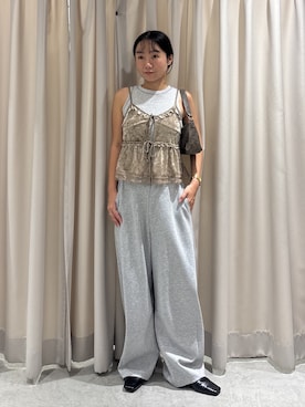 「FREE'S MART（フリーズマート）のアイテム」を使った、REINAさん（レディース・162cm）の夏コーディネート