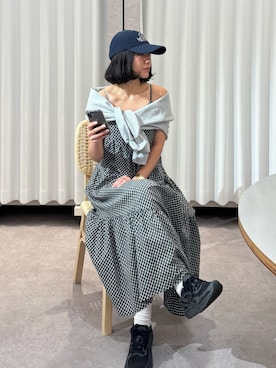 REINAさん（レディース・162cm）の冬コーディネート