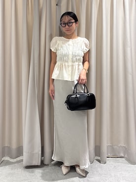 「FREE'S MART（フリーズマート）のアイテム」を使った、REINAさん（レディース・162cm）の夏コーディネート