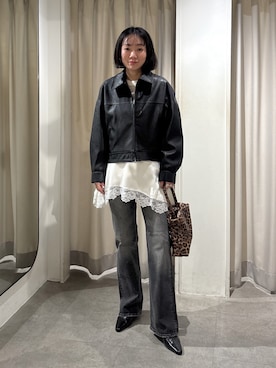 REINAさん(レディース・162cm)の冬コーディネート