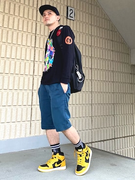 「ROLLING CRADLE（ローリングクレイドル）のアイテム」を使った、まさくんさん（メンズ・170cm）の秋コーディネート