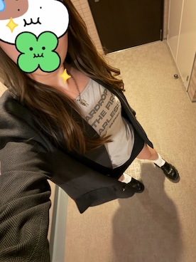 「EMODA（エモダ）のアイテム」を使った、おちゃはいさん（レディース・161cm）の春コーディネート