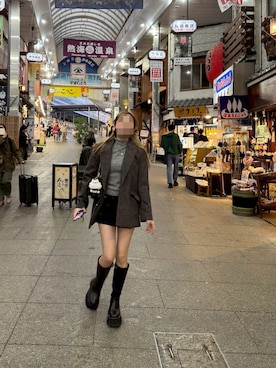 「ZARA（ザラ）のアイテム（ニット/セーター）」を使った、おちゃはいさん（レディース・161cm）の秋コーディネート