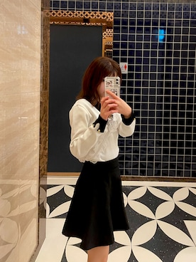 「clear（クリア）のアイテム」を使った、mikuさん（レディース・142cm）の冬コーディネート