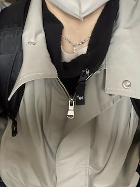 「ADAM ET ROPE'（アダムエロペ）のアイテム（その他アウター）」を使った、yukiさん（レディース・162cm）の春コーディネート