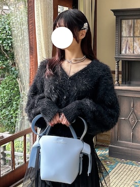 「アイテム（バレッタ/ヘアクリップ）」を使った、☆さん（レディース・162cm）の秋コーディネート