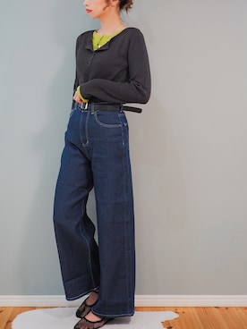 「Riberry（リベリー）のアイテム」を使った、まーこさん（レディース・164cm）の秋コーディネート