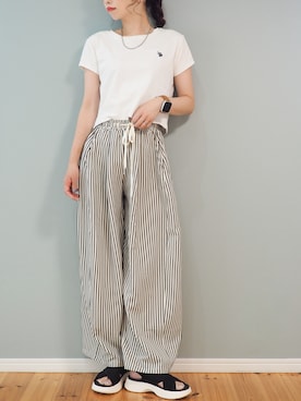 まーこさん（レディース・164cm）の夏コーディネート