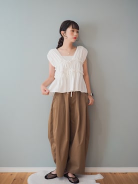 まーこさん(レディース・164cm)の夏コーディネート