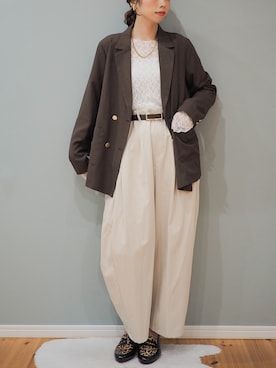 まーこさん(レディース・164cm)の秋コーディネート