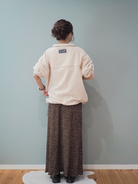 「pocket（ポケット）のアイテム」を使った、まーこさん（レディース・164cm）の秋コーディネート