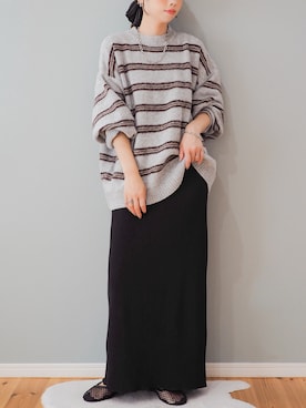 「pocket（ポケット）のアイテム」を使った、まーこさん（レディース・164cm）の秋コーディネート