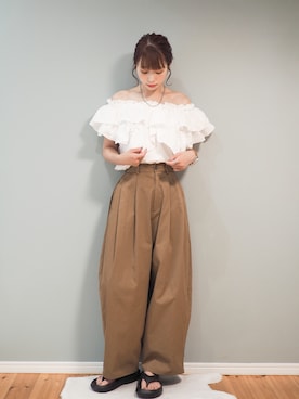 まーこさん(レディース・164cm)の夏コーディネート