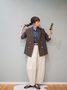 まーこさん(レディース・164cm)の秋コーディネート