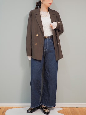 まーこさん(レディース・164cm)の秋コーディネート