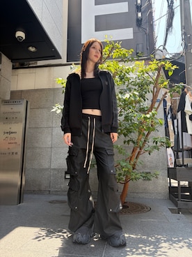 「DANKE SCHON（ダンケシェーン）のアイテム」を使った、mina さん（レディース・173cm）の夏コーディネート